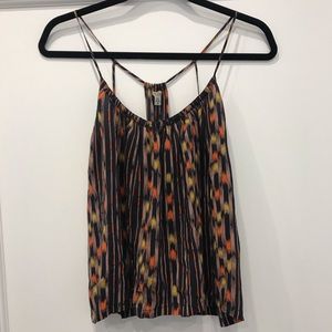 UO 100% Silk Strappy Camisole Blouse